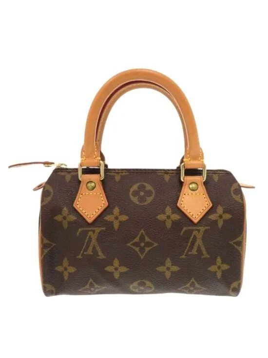 Louis Vuitton Mini Speedy Monogram Handbag 0475 - Picture 3 of 8